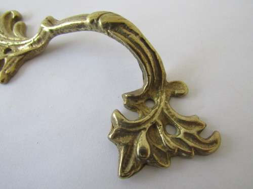 Vintage furniture repair accessories, solid brass door handle, excellent condition, others available