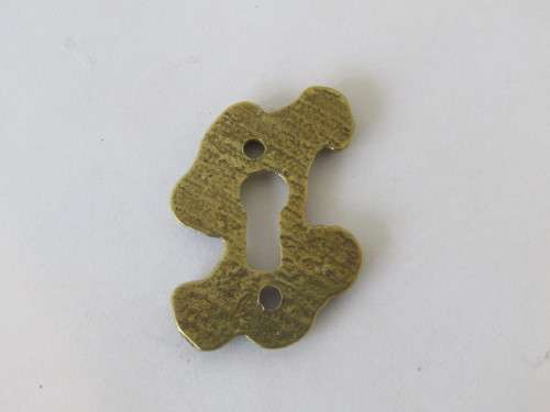 Vintage furniture repair accessories, solid brass Key hole cover, others available