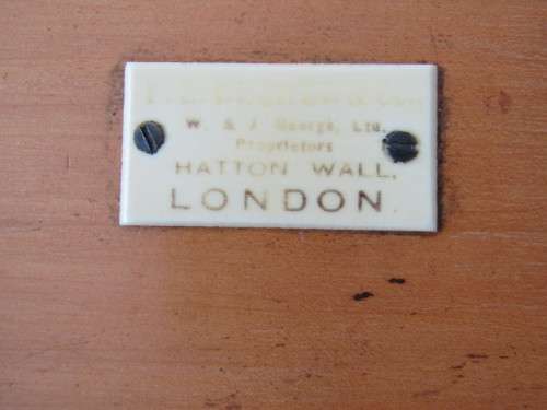 Boxed Scale weight Set, Hatton Wall, London
