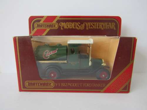 Matchbox Models of Yesteryear, 1912 Ford model T Tanker, 1:35, 1980's, mint in box