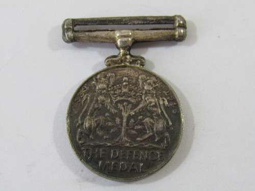 Miniature WW2 WWII Medal, Defence 1939 - 1945