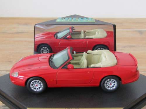 Vitesse, 1998 Jaguar XKR Convertible, Certificate,1108/2500, metal die cast model car, mint in Box