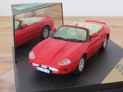 Vitesse, 1998 Jaguar XKR Convertible, Certificate,1108/2500, metal die cast model car, mint in Box