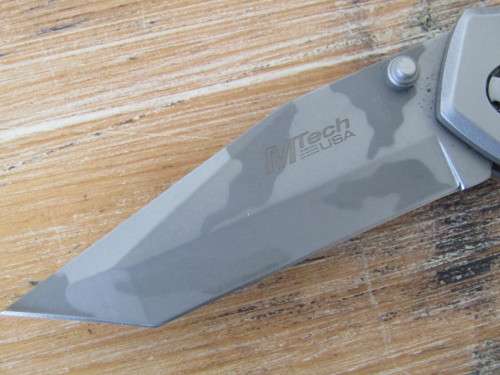 MTeck USA folding hunting Knife, mint in box - 21cm open