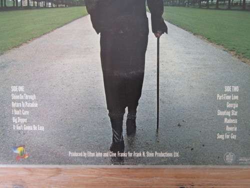 Elton John, A single Man LP, vinyl record, vintage *No reserve auction Now On at Port no.5*