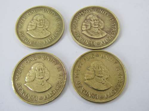 Set of 4 1/2c coins, 1961, 62, 63 and 64, excellent condition, many available
