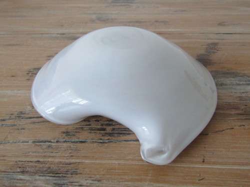 Vintage Seguso Murano art glass bowl, 19cm diameter, prestine condition
