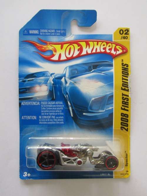 Collectable Metal die cast scale model, Hotwheels Spector, 2008 1st edition.