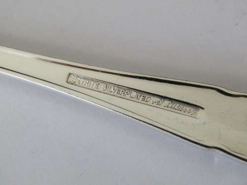 Set of 6 vintage Eetrite silverplated A1 Dubarry Fish Knifes, 20.5cm, others available