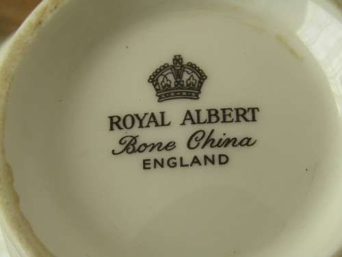 Royal Albert Crown China Duo's, 1st quality, 5 available