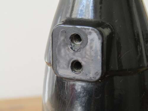 Vintage Coca Cola fridge door handle, alluminium, 25cm tall