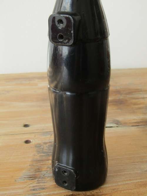 Vintage Coca Cola fridge door handle, alluminium, 25cm tall