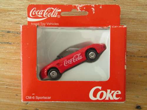 Coca Cola brand, Edocar metal die cast model, Porche Boxter, vintage 1998, mint, others available