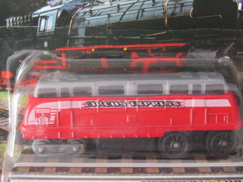 Vintage 2006 Express Rail Road metal die cast Train Set, mint in box
