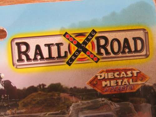 Vintage 2006 Express Rail Road metal die cast Train Set, mint in box