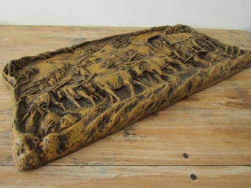Vintage Voortrekker plaque, 32cm x 62cm, excellent condition