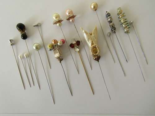 Lot of 16 vintage Hair Pins