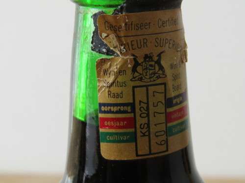 1974 The house of Charles rare collection 16 year Superior Red Muscadel, numbered-only 14530 bottled