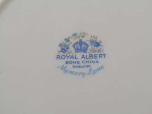 Royal Albert "Memory Lane" tea trio, 1st quality - 4 available