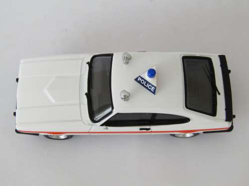Collectable metal die cast scale model, Vanguards Police series, Ford Capri 3.0 S, mint in box