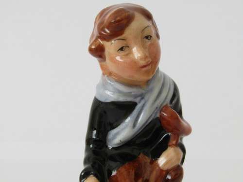 Vintage Royal Doulton Dickens series character Figurine, "Tiny Tim", 9.5cm - pristine condition