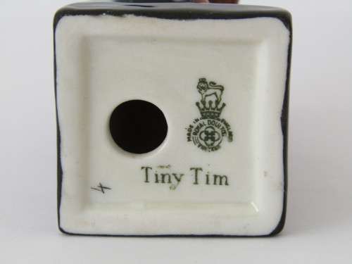 Vintage Royal Doulton Dickens series character Figurine, "Tiny Tim", 9.5cm - pristine condition