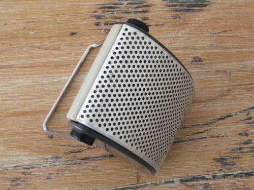 Vintage retro Philips Microphone with stand, 9cm