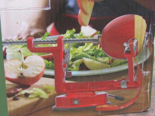 Vintage original Tru-Cape Apple peeler, corer and slicer in its original box, excellent condition