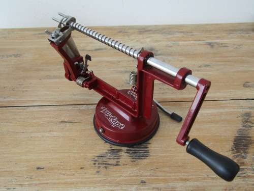 Vintage original Tru-Cape Apple peeler, corer and slicer in its original box, excellent condition