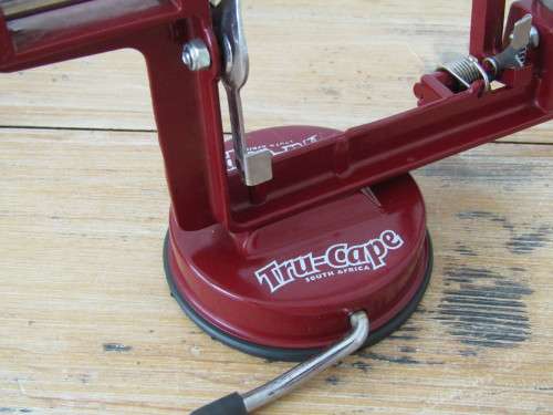 Vintage original Tru-Cape Apple peeler, corer and slicer in its original box, excellent condition