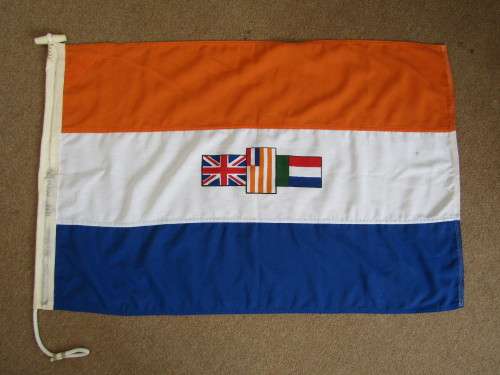 Large original old South African Flag, 1993, excellent condition, never used outside, 180cm x 120cm