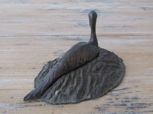 1989 Keith Calder "Eromel collection" solid Bronze statue, 16.5cm x 10cm x 8cm, rare