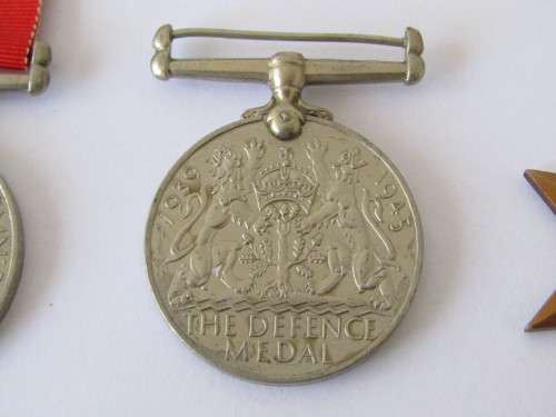 WW2 Medal set awarded to GP Kriel, 3 in the lot