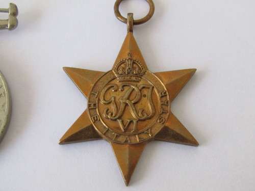 WW2 Medal set awarded to GP Kriel, 3 in the lot