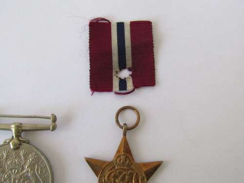 WW2 Medal set awarded to GP Kriel, 3 in the lot