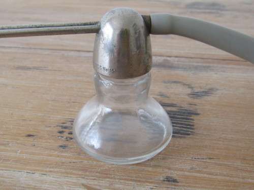 Vintage Medical Atomizer with Ether mask, excellent working condition (Gray)