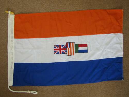 Original old South African Flag, 1988, excellent condition, never used outside, 90cm x 60cm