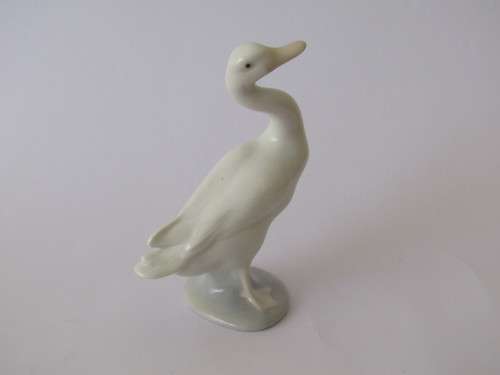 Lot of 3 original vintage Lladro "Goose" figurines, 17cm x 11cm, Spain, excellent condition