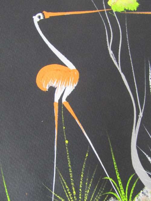 A. Lubyart unframed original artworks, dated 1980, 2 in the lot, 24cm x 32cm