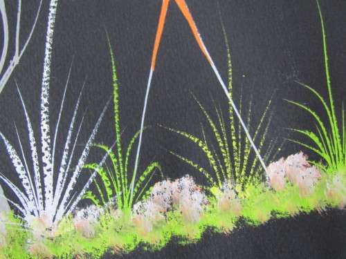 A. Lubyart unframed original artworks, dated 1980, 2 in the lot, 24cm x 32cm