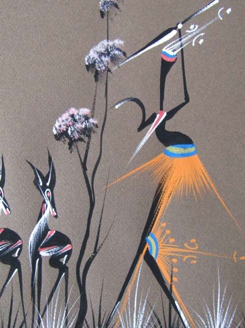 A. Lubyart unframed original artworks, dated 1980, 2 in the lot, 24cm x 32cm