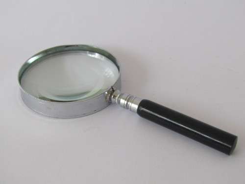 Vintage small Magnifying Glass, 14cm, excellent condition