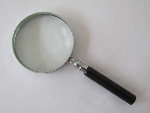 Vintage small Magnifying Glass, 14cm, excellent condition