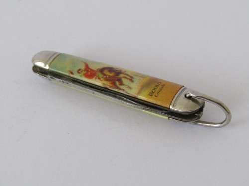 Collectable quality vintage pocket folding Knife, Richards Sheffield England, small 5cm closed