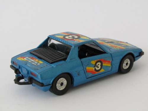 Vintage collectable die cast scale model, Corgi Fiat X1/9, 1:36, opening doors and engine bay