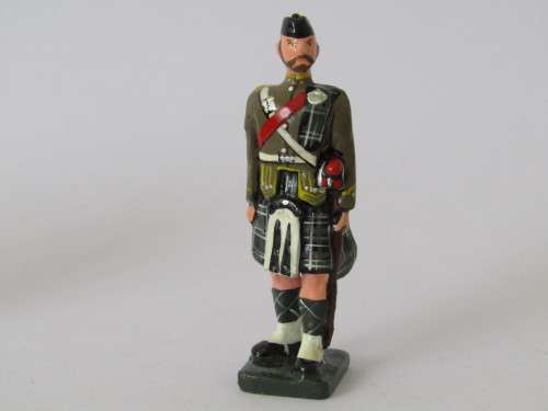 Vintage boxed set of 6 "Kaffrarian Rifles 1905" lead toy soldiers figures, 6cm