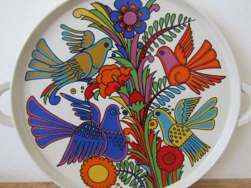 Vintage 16 Piece coffee service from Luxembourg, Villeroy and Boch "Acapulco", excellent condition