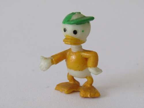 Lot of 2 Disneykins Figurines Marx Toys Hong Kong 1961, Daisy and Dewey