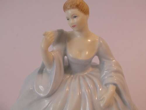 Vintage Coalport Figurine "June" , 9/88, excellent condition, 11cm tall