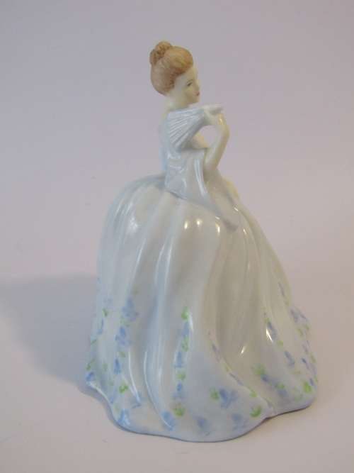 Vintage Coalport Figurine "June" , 9/88, excellent condition, 11cm tall
